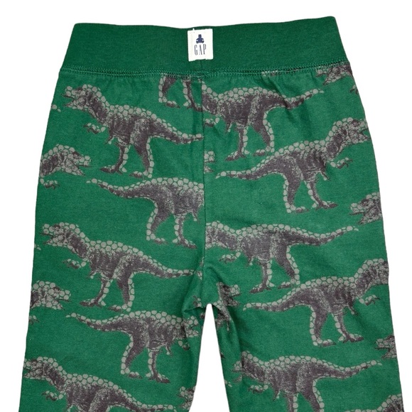 Like New GAP Dinosaur Joggers Size 5 Green - Picture 9 of 10